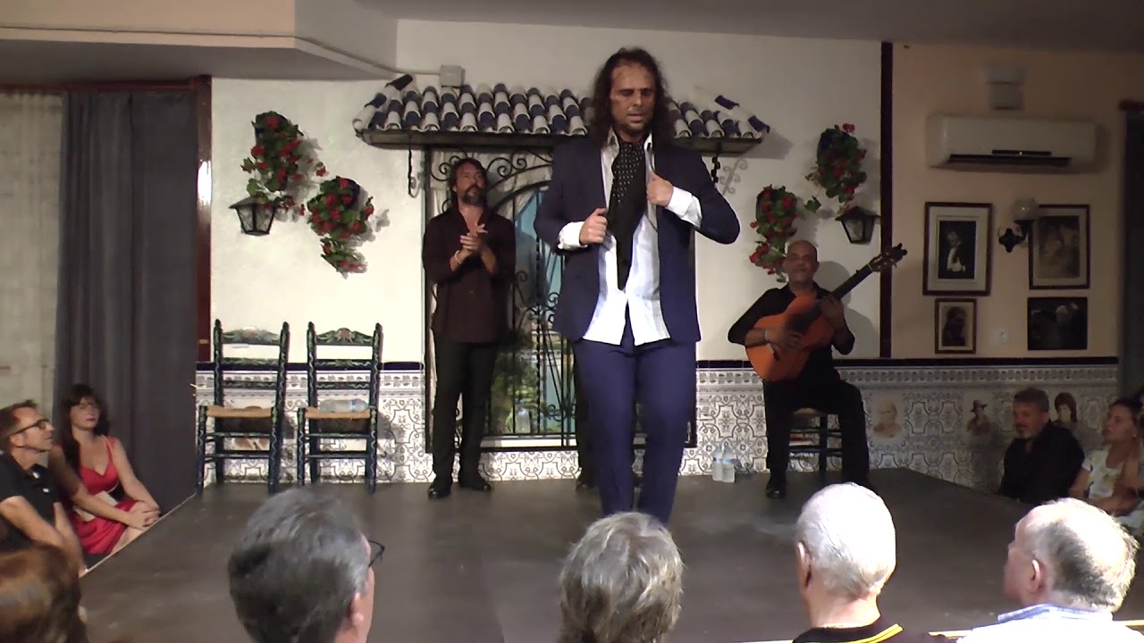 Jairo Barrull por Alegrias en la Peña cultural flamenca torres macarena
