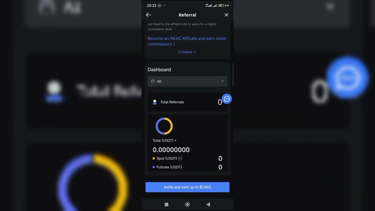 HOW TO FIND REFERRAL LINK/CODE ON MEXC CRYPTO APP