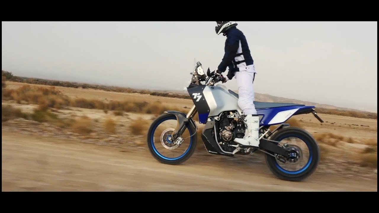 2017 Yamaha T7 Dakar rally concept bike