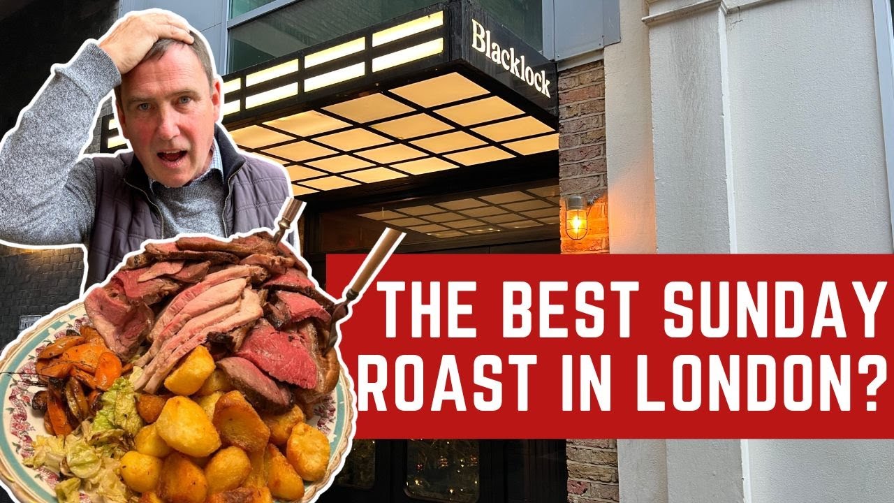 Reviewing BLACKLOCK - The BEST SUNDAY ROAST in LONDON!?