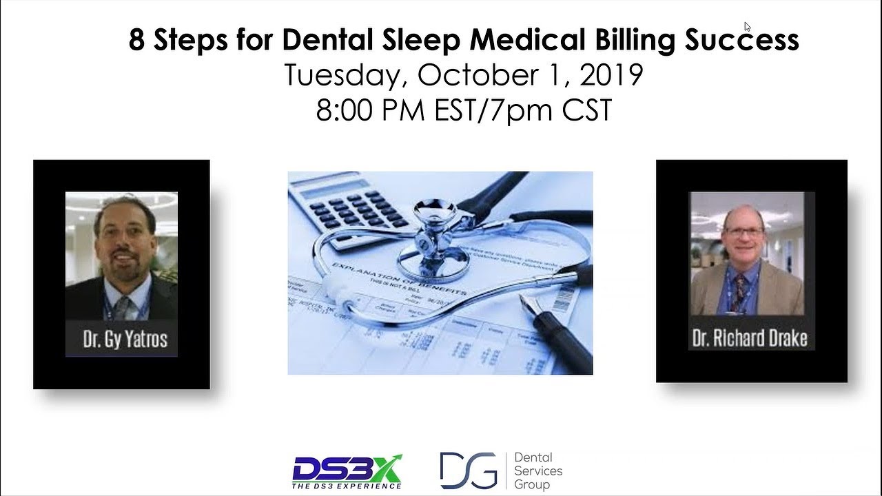 WEBINAR: 8 Steps for Dental Sleep Medical Billing Success