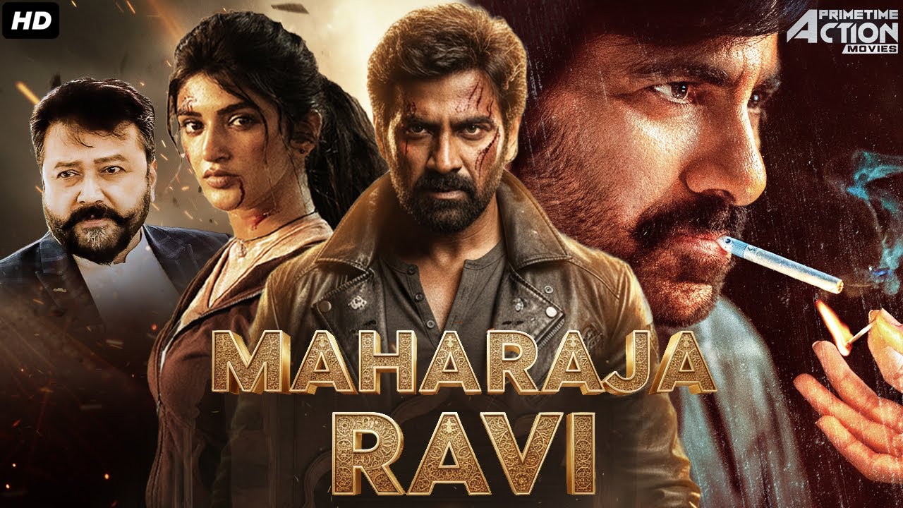 Maharaja Ravi - Hindi Dubbed Full Movie | Ravi Teja, Jayaram, Sree Leela | Action Movie