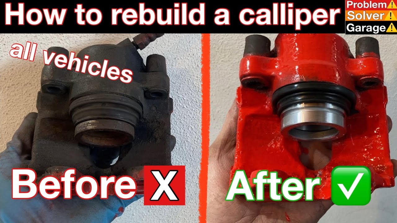 BMW e36 How to rebuild a brake calliper