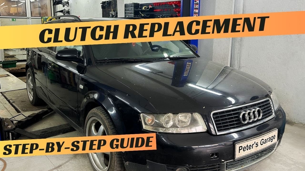 Замена сцепления и маховика на Audi A4 B6 1.9 TDI