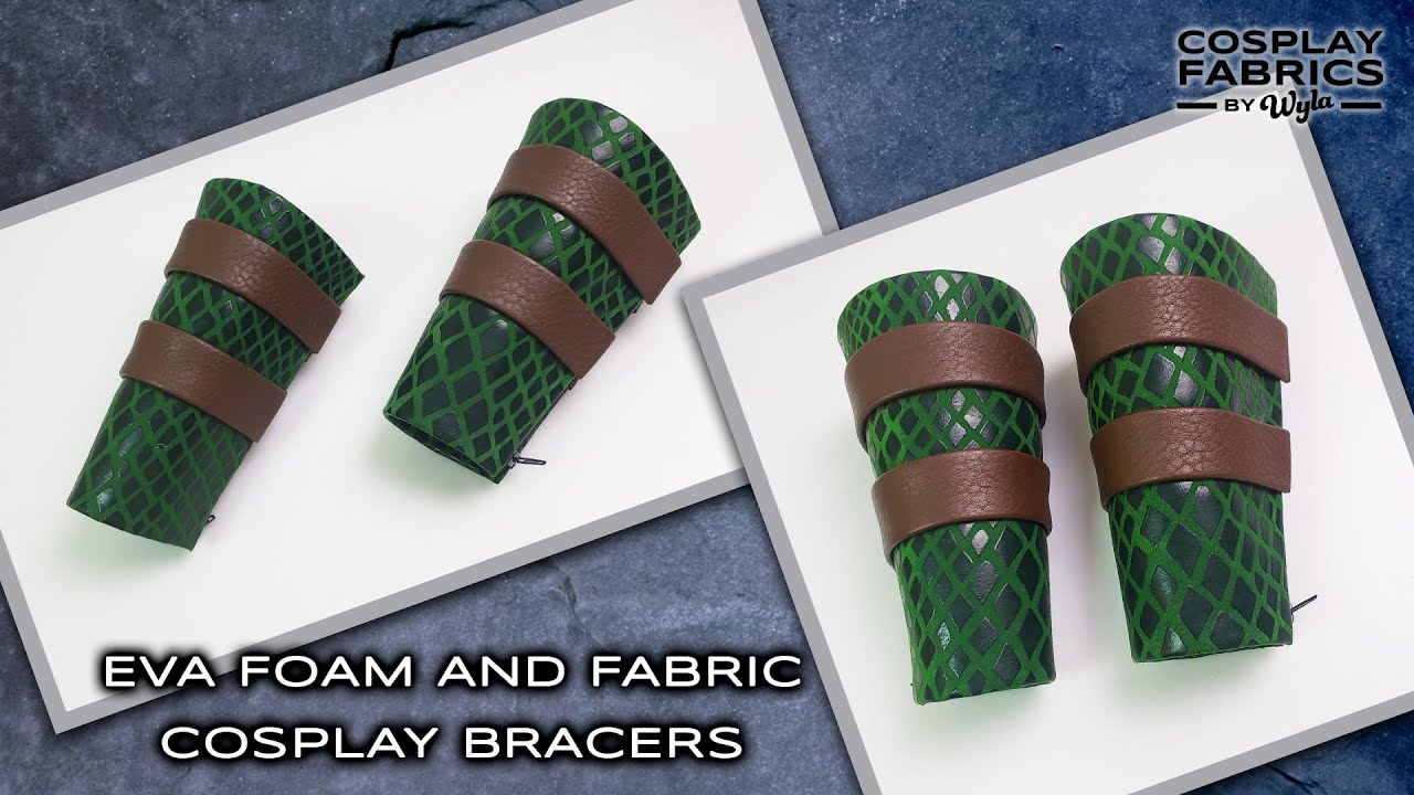 Crafting with Cosplay Fabrics - EP. 82 - DIY Cosplay Bracers
