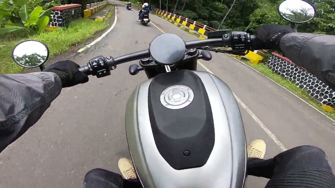 2 minutes uncut riding QJMOTOR SRV 600V