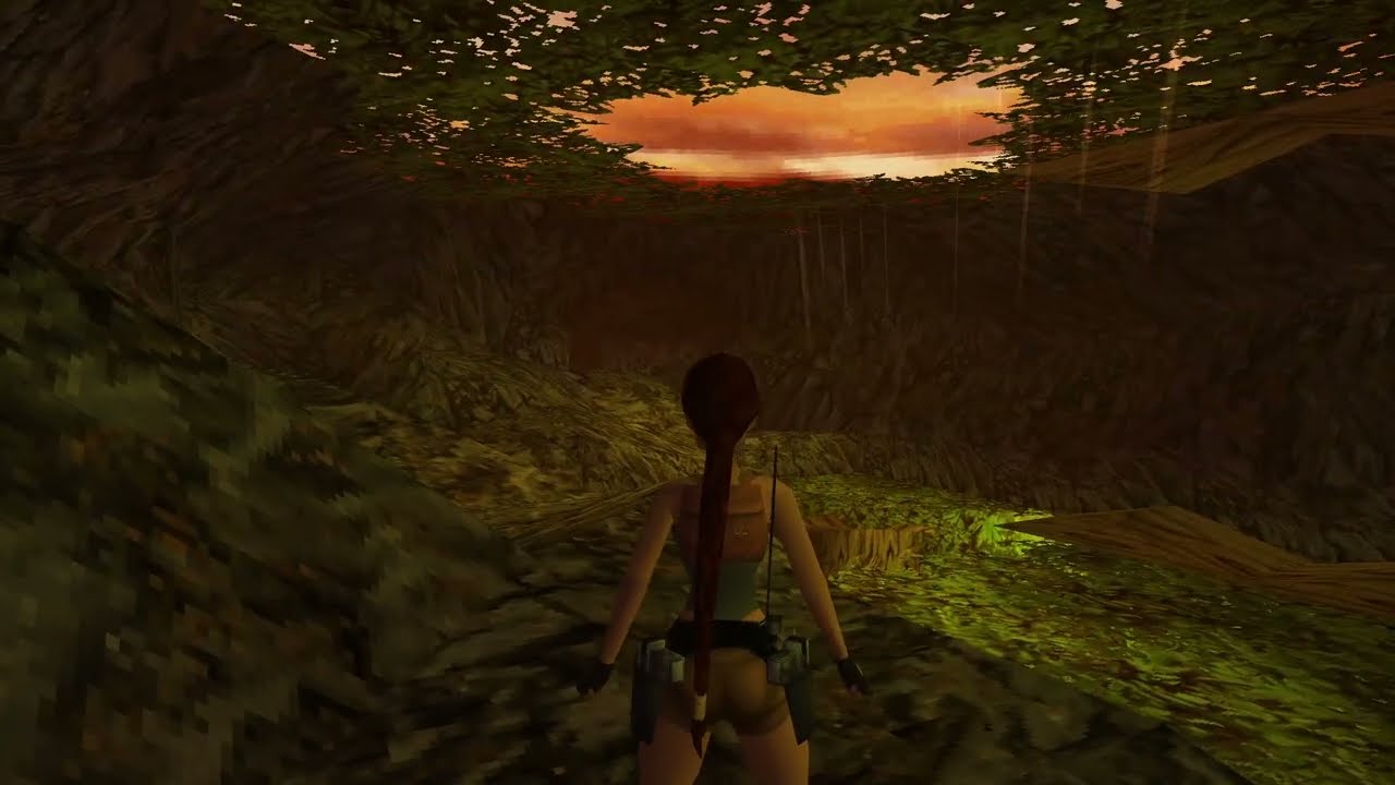 TR4 Custom Level: Jurassic Jungle