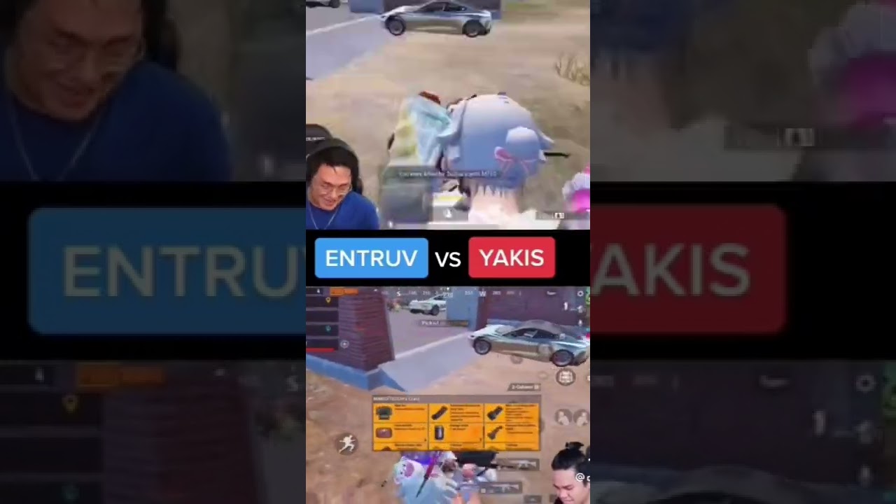 ENTRUV VS YAKIS .. PUBG MOBILE