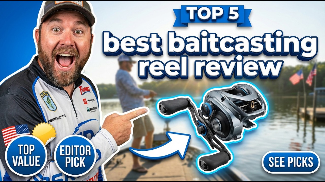 ✅ Top 5: Best Affordable Baitcasting Reels for Beginners [Budget Friendly] { Reviews } #fishinggear