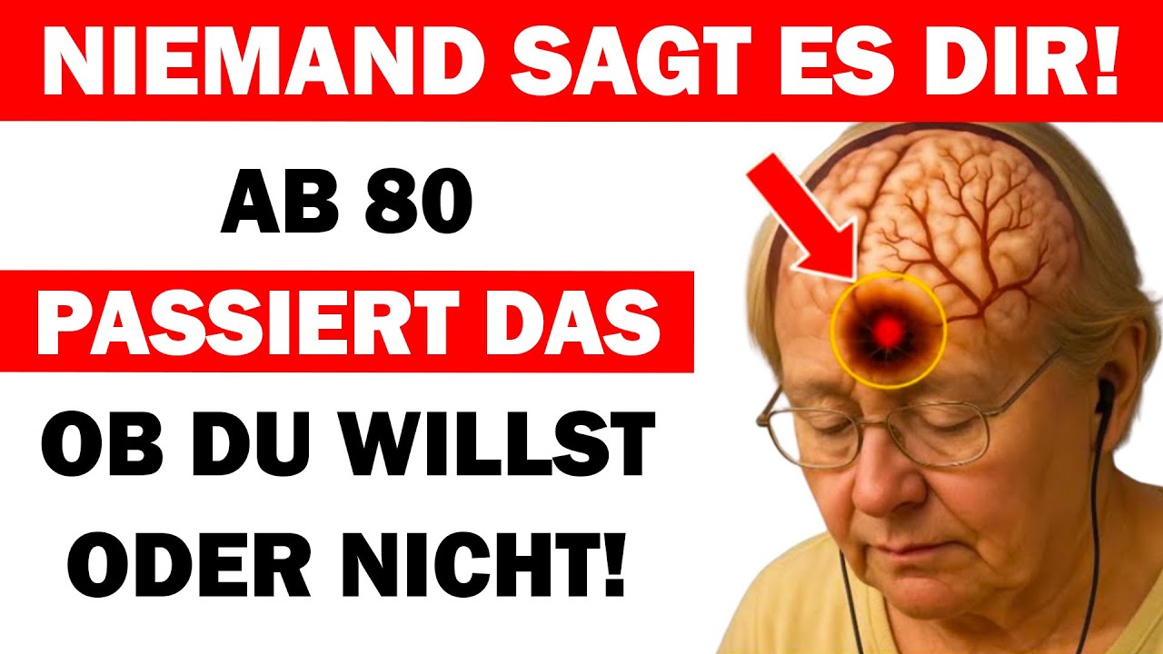 Mit 80 passieren diese 5 Dinge – ob Sie es wollen oder nicht! Das sollten alle über 60 wissen!