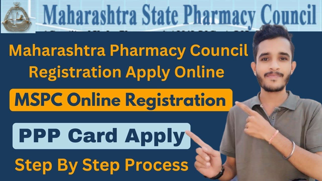 maharashtra pharmacy online registration 2025 | mspc online registration 2025 | ppp card renewal .