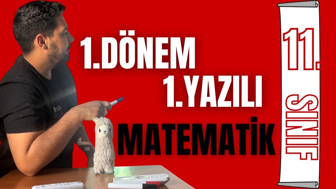 11.Sınıf Matematik 1.Dönem 1.Yazılı Provası I 2026