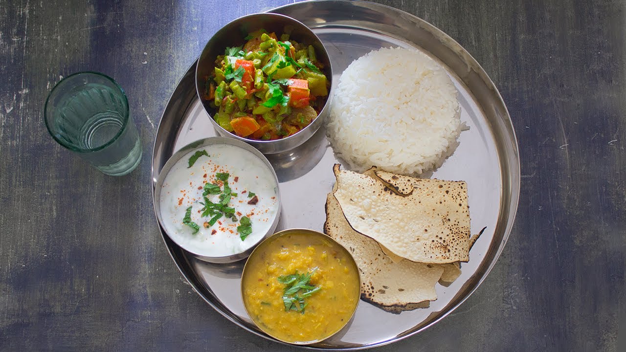 Faire Un Thali Indien Complet En 30' 𑁍 Pankaj Sharma