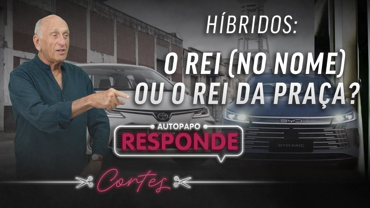 BORIS COMPARA QUAL &Eacute; A MELHOR OP&Ccedil;&Atilde;O: BYD KING OU COROLLA HYBRID?
