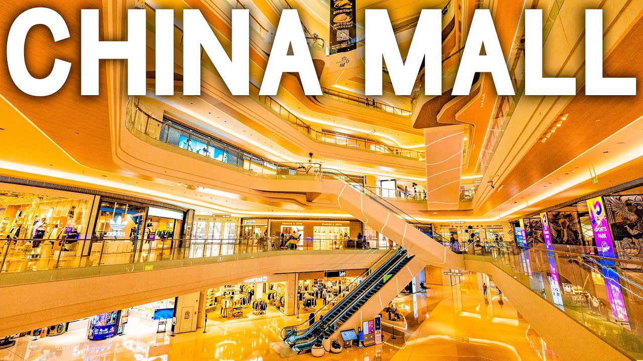 The most surprising large shopping mall in China, with 400000 people present on the opening day