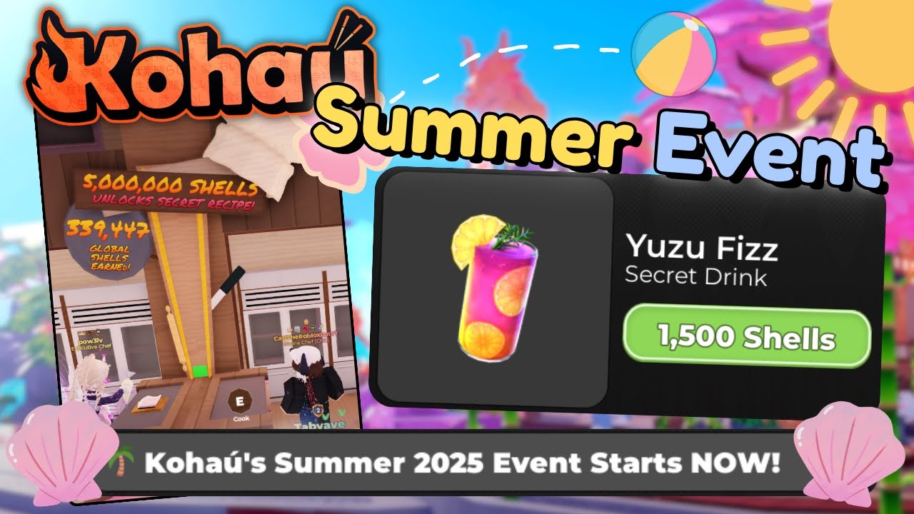 Kohau Summer Event! | Roblox Kohau Hibachi