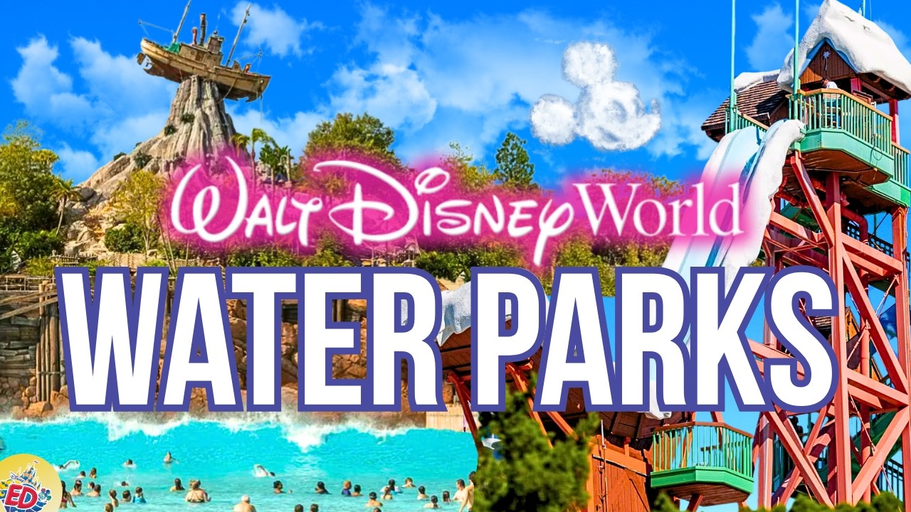 Disney World Water Parks 2026 ULTIMATE Guide | Typhoon Lagoon & Blizzard beach