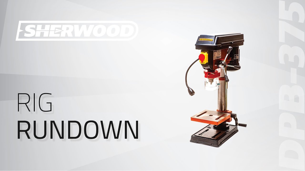 Rig Rundown - Sherwood 375W Benchtop Portable Drill Press