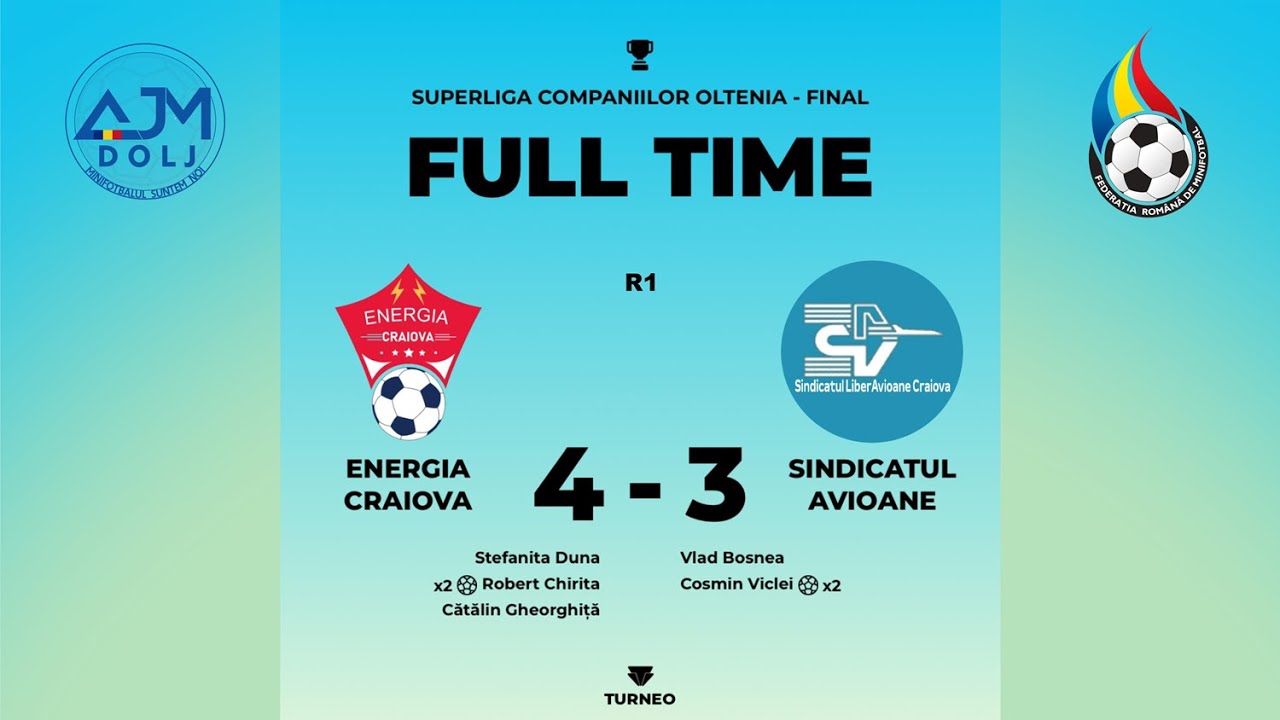 Energia Craiova - Sindicatul Avioane (R1_2) 27.05.2025