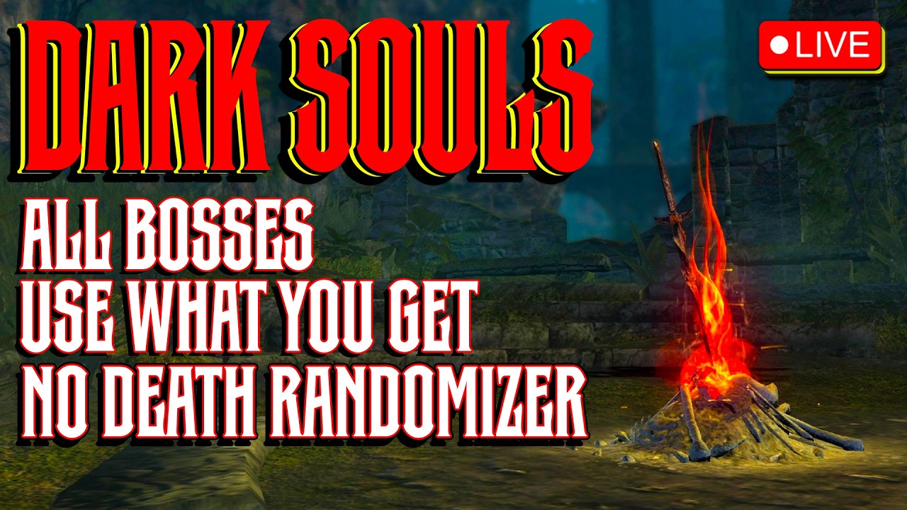 DARK SOULS  ITEM/ENEMY RANDOMIZER NO DEATH WITH AUTO-EQUIP