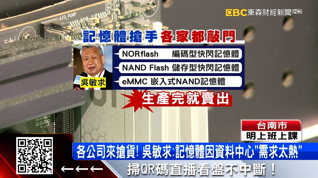 記憶體超級循環到？ 旺宏吳敏求：資料中心需求熱 @57ETFN