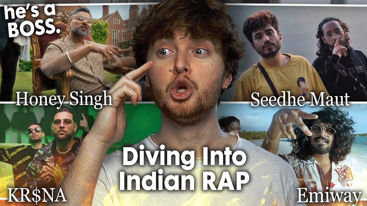 DIVING INTO INDIAN RAP! (Yo Yo Honey Singh, KR$NA, Seedhe Maut, Emiway | Reaction)