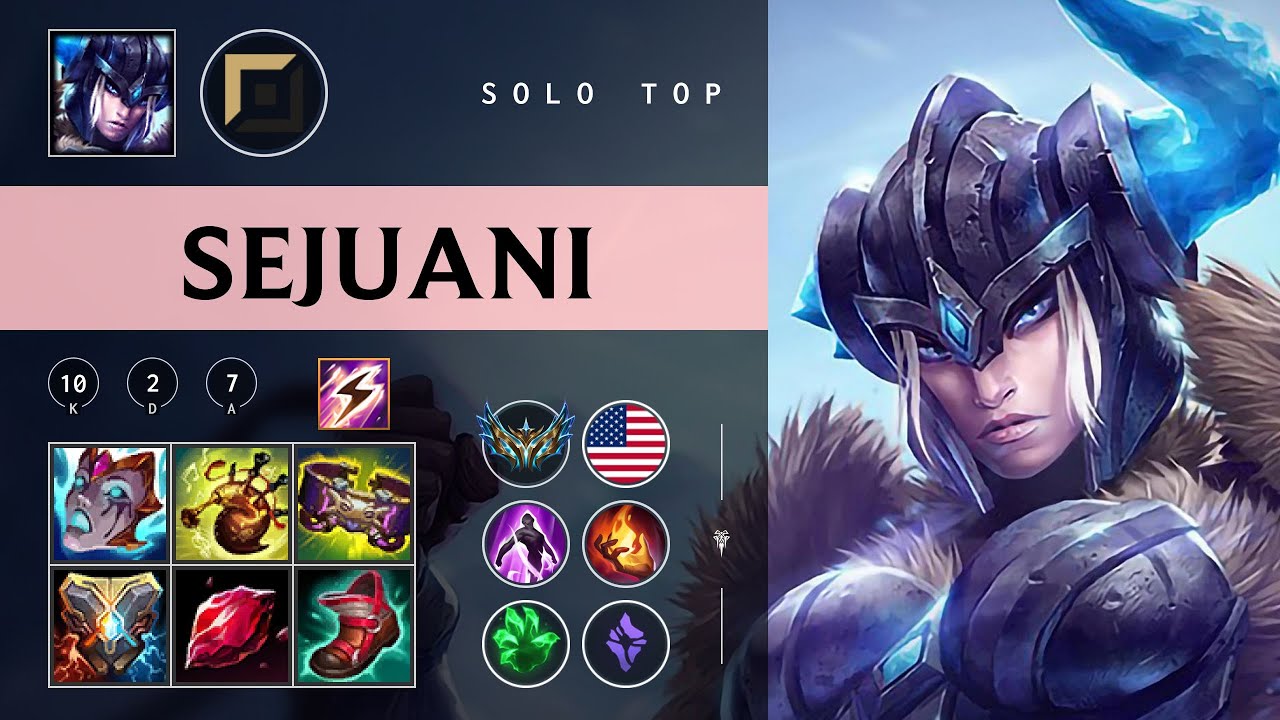 Sejuani Top vs Singed - NA Challenger Patch 26.01