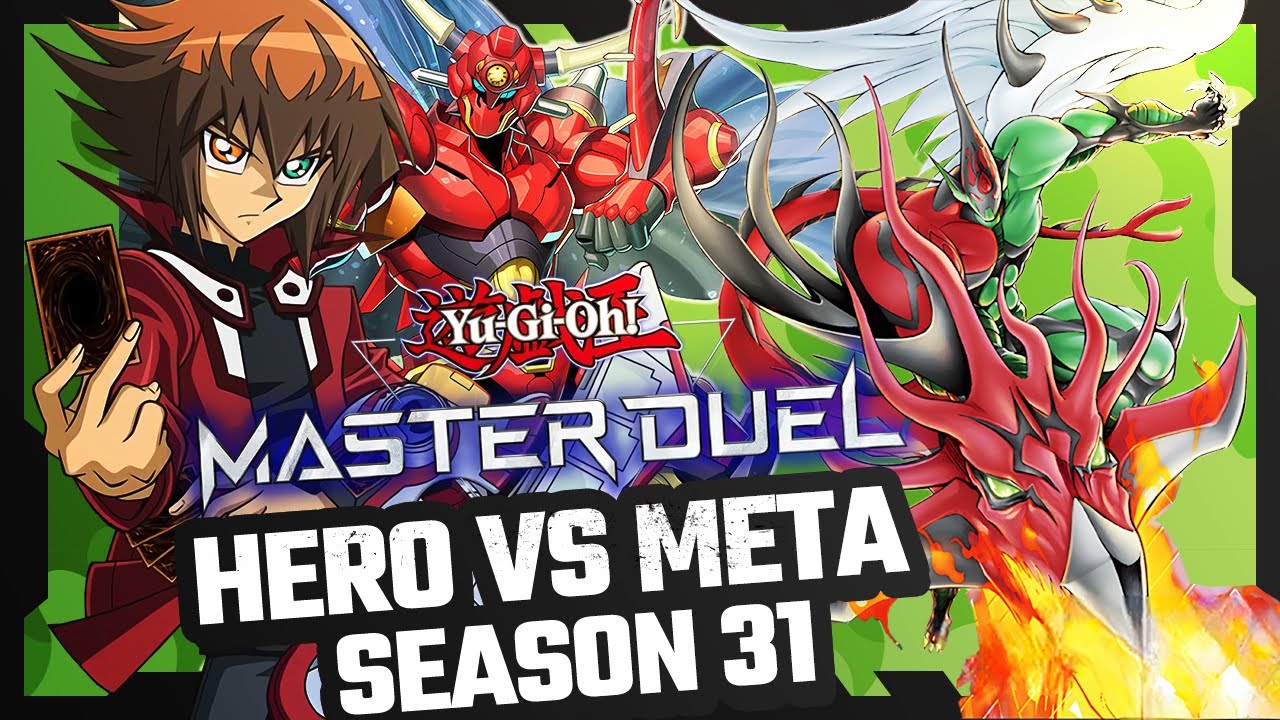 HEROES DESTROY META WHILE CLIMBING RANK - HERO VS META Season 31 [Yu-Gi-Oh Master Duel]