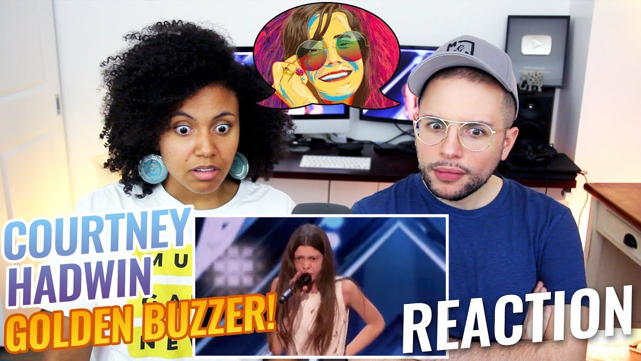 Courtney Hadwin: 13-Year-Old Gets Golden Buzzer | America's Got Talent 2018 | REACTION