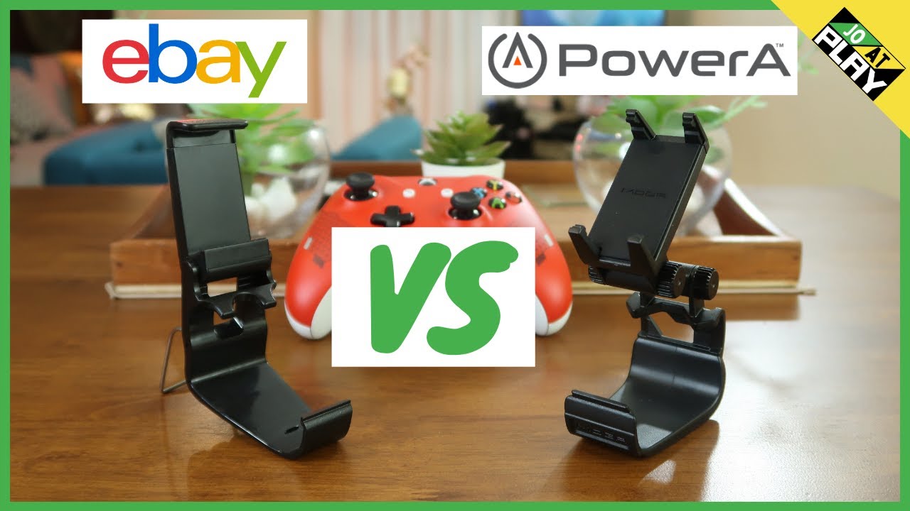 PowerA Moga Gaming Clip VS eBay Phone Clip for Xbox Controller - In Depth Head To Head REVIEW