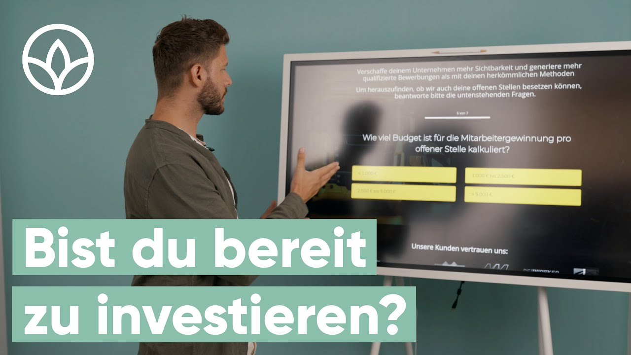 Budget Abfrage im Termin Funnel - funktioniert das?