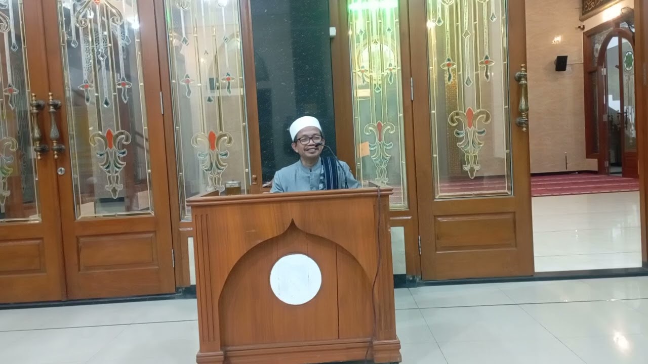 Pengajian rutin Ahad II Tafsir Al - Iklil Al Qur'an Juz 8 _ KH Anas Mahmudi// Masjid Nur Hidayah