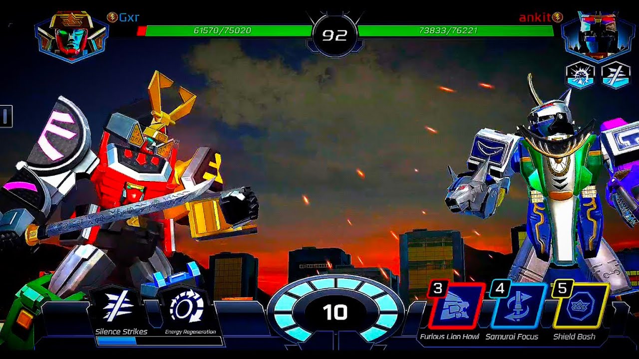 Predazord vs Samurai Megazord | power rangers legacy wars🔥 #powerrangerslegacywars