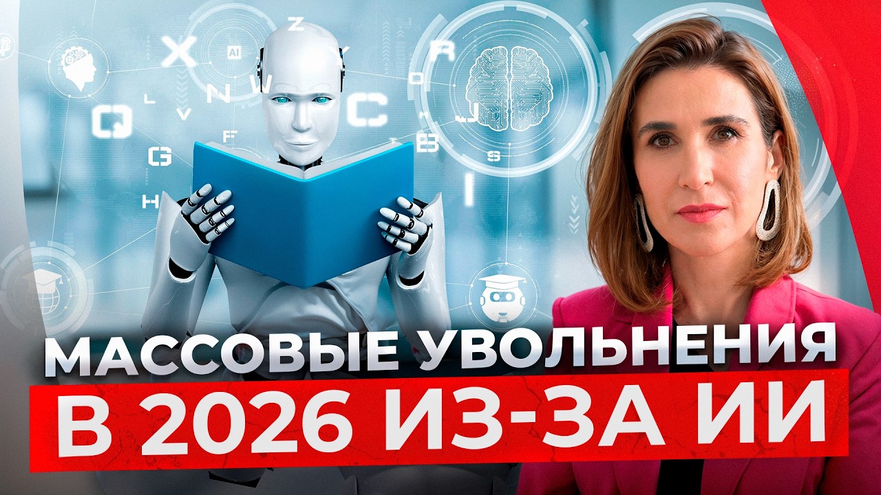 Массовые увольнения в 2026 из-за ИИ