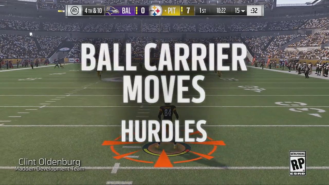 Madden 17 Trailer - Ball Carrier Moves | Hurdles