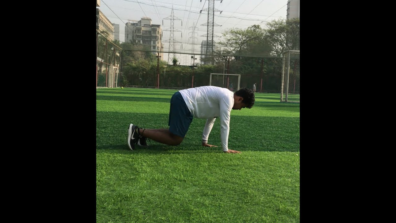 How to do Bear Crawl | Core Workout for Beginners