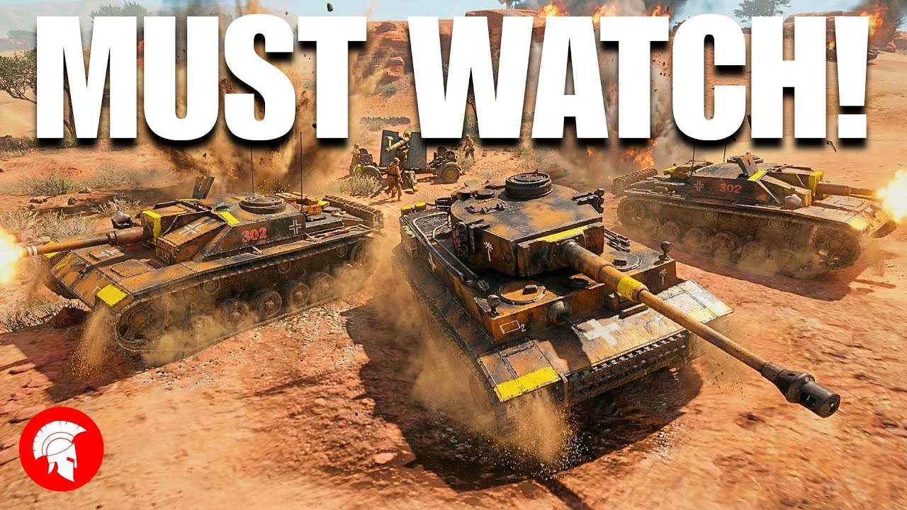 Absolutely Nuts! - 3vs4 (!!!!!!!!!!!!!!!!!!!!!) HIGH ELO ACTION! - Afrikakorps - Company of Heroes 3
