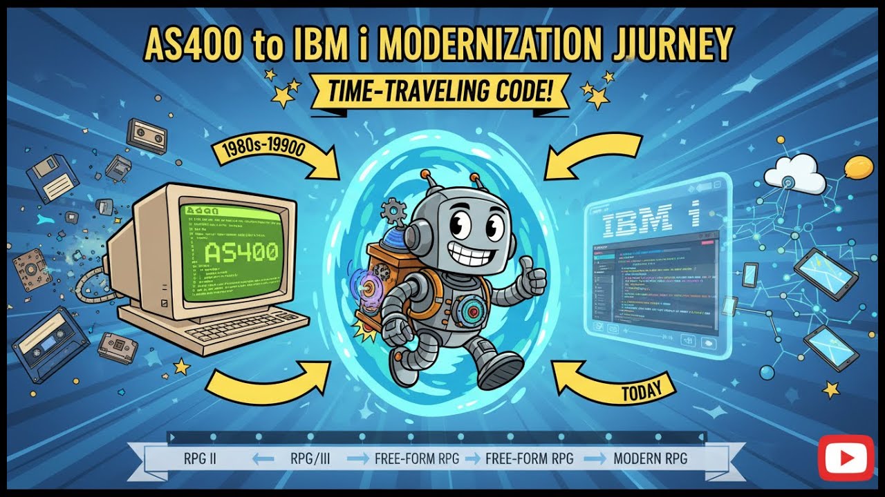 Modernize AS400 RPG to IBM i RPGLE - Files to Tables - Introduction to Course