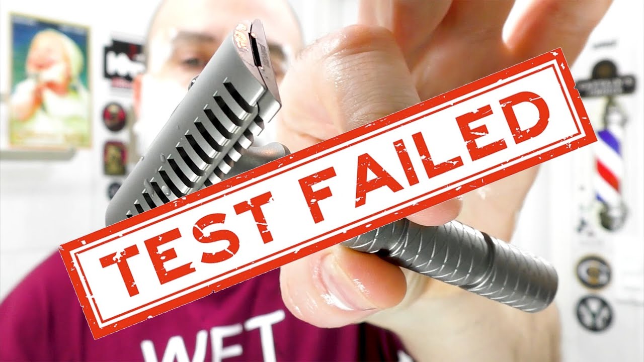 💈Бритьё Yaqi Titanium Mellon Razor - Бритва которая могла ...Yaqi Brush BBS Shaving Elevation Shield