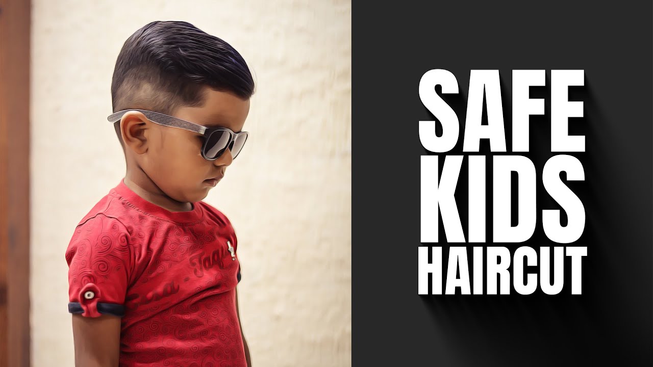 SUPER STYLISH KIDS HAIRCUT | CUTE KID | SAFETY MEASURES | SANITISED
