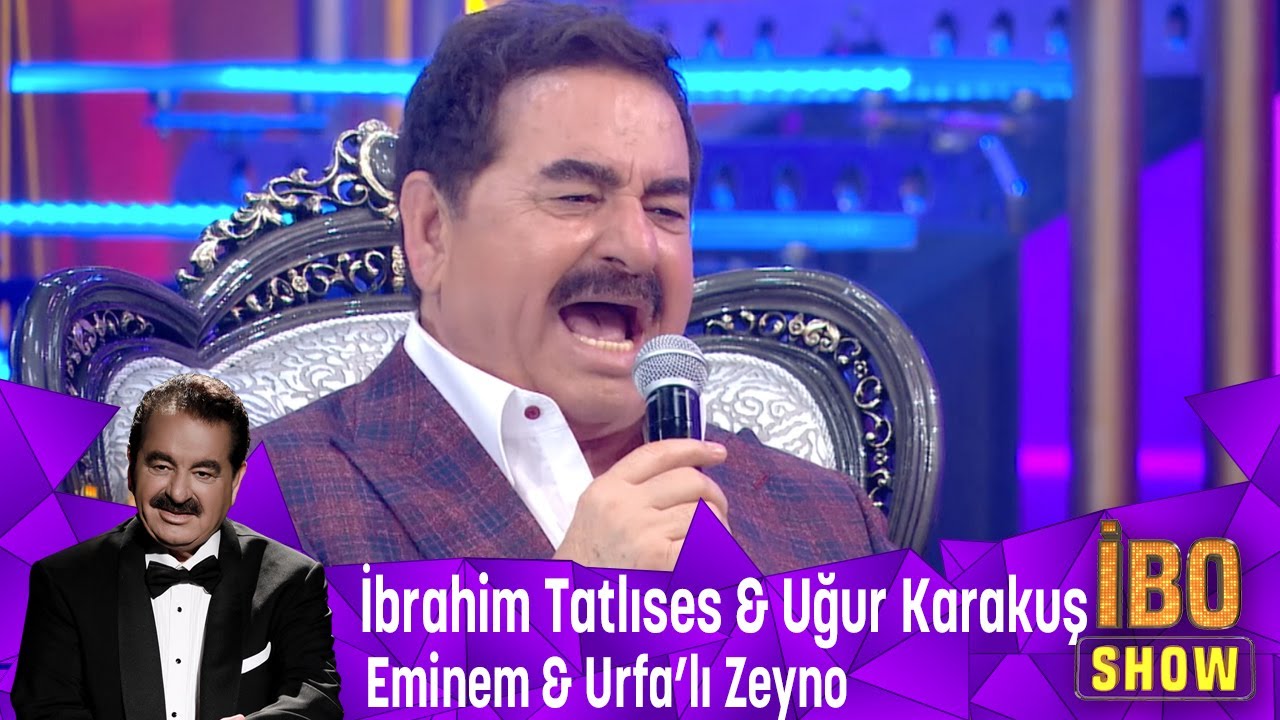 İbrahim Tatlıses ve Uğur Karakuş'tan muhteşem yorum '' Eminem'' ile Urfa'lı Zeyno''