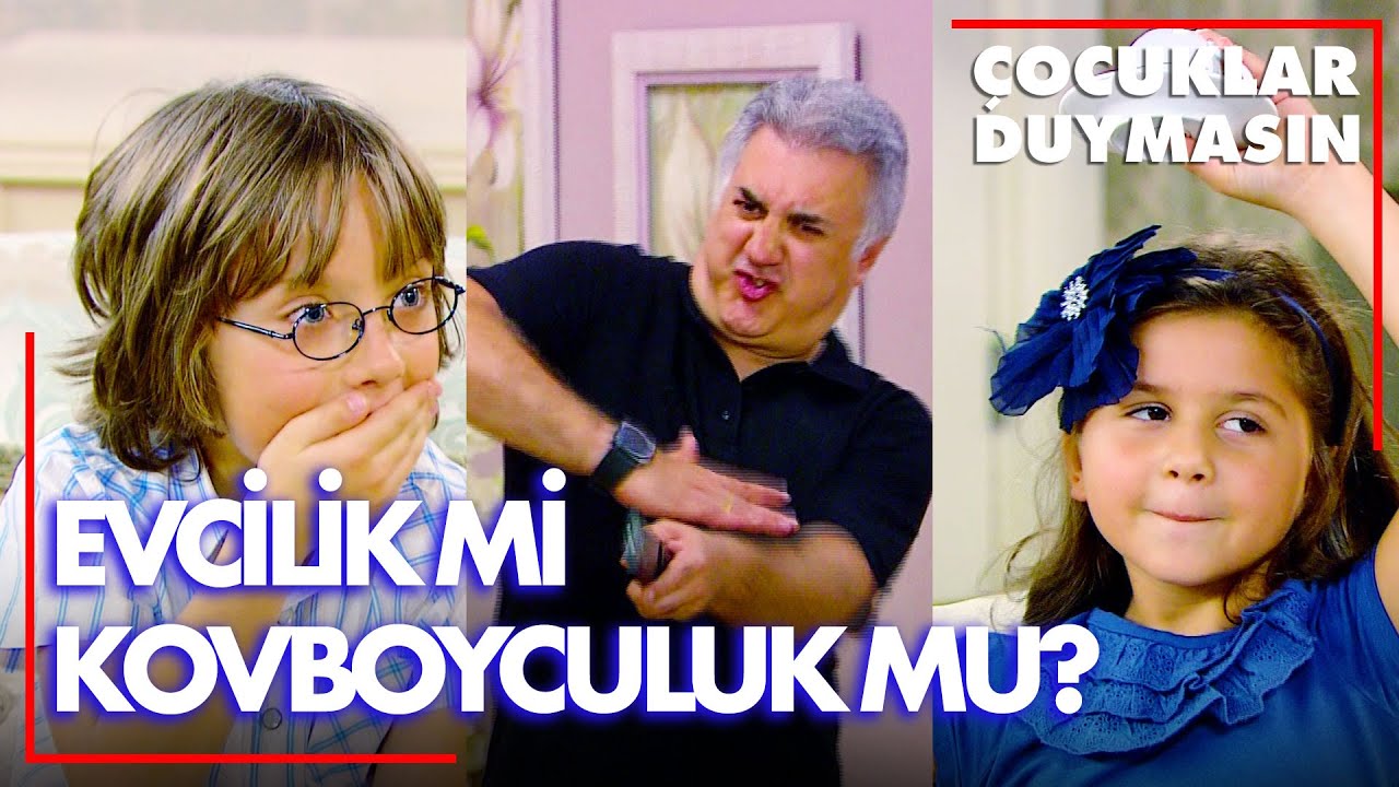 Haluk çocuklarla oyun oynadı - Çocuklar Duymasın