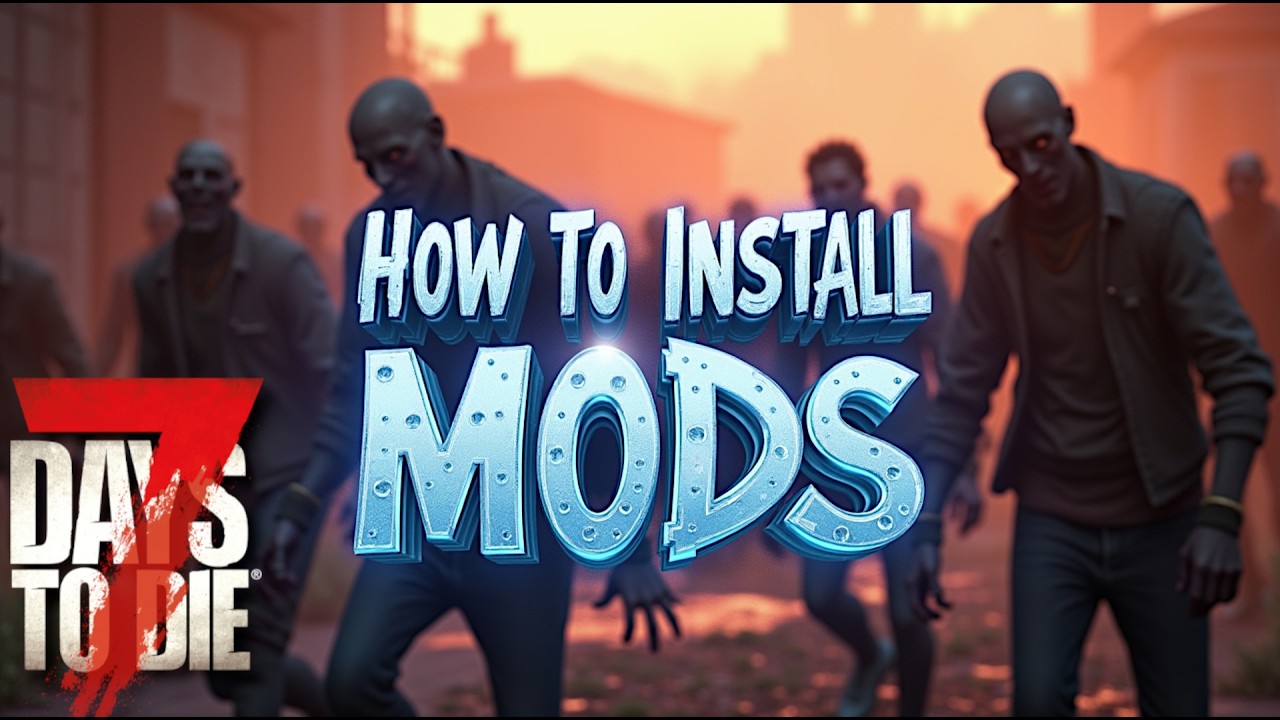How to Install MODS in 7 DAYS TO DIE!