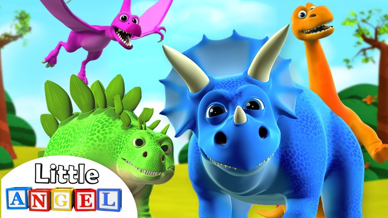 La Chanson Des Dinosaures - Les Dinosaures Chanson - Comptines en Français