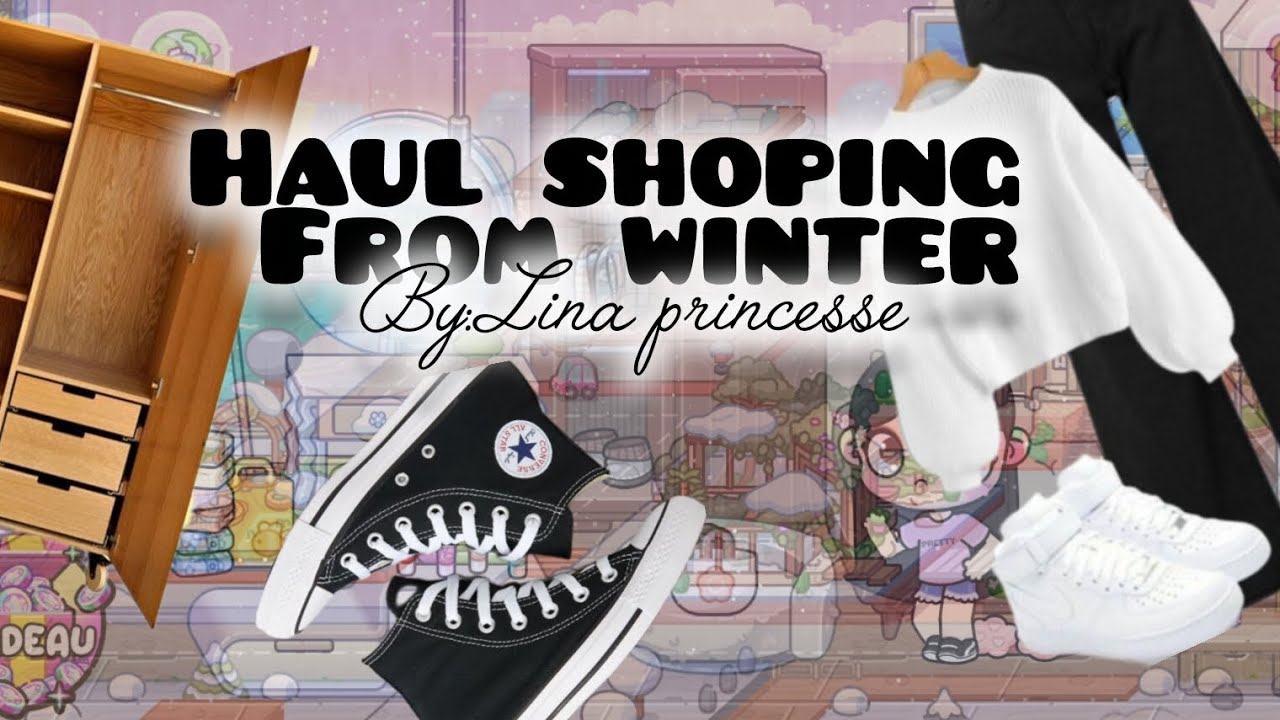 Haul shoping from winter 🫰BY:LINA PRINCESSE ❤️💎🌈