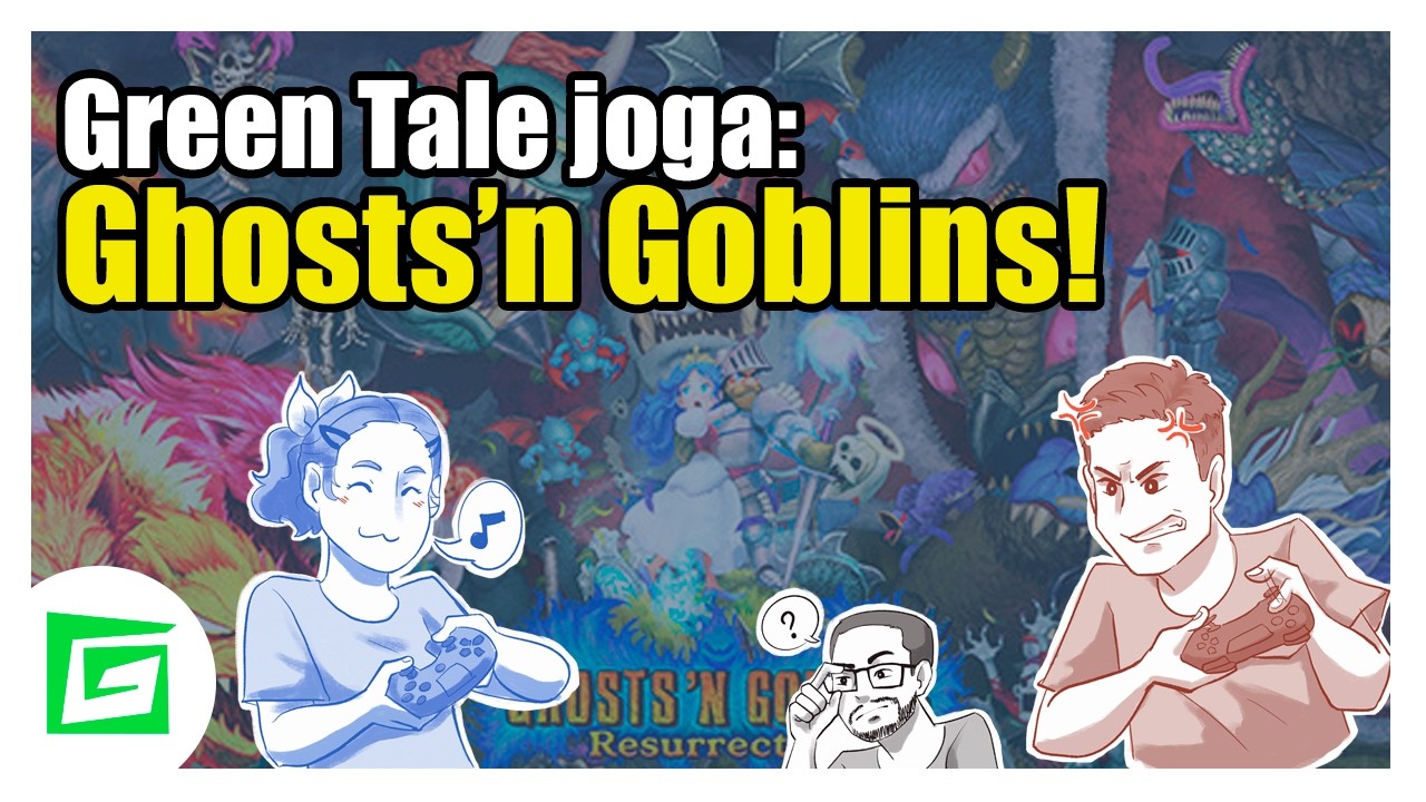 Live jogando Ghosts 'n Goblins Resurrection