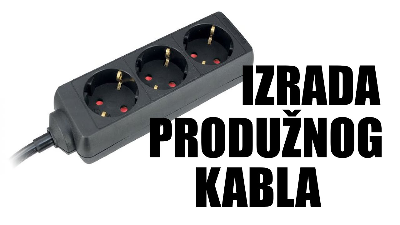 Izrada produznog kabla
