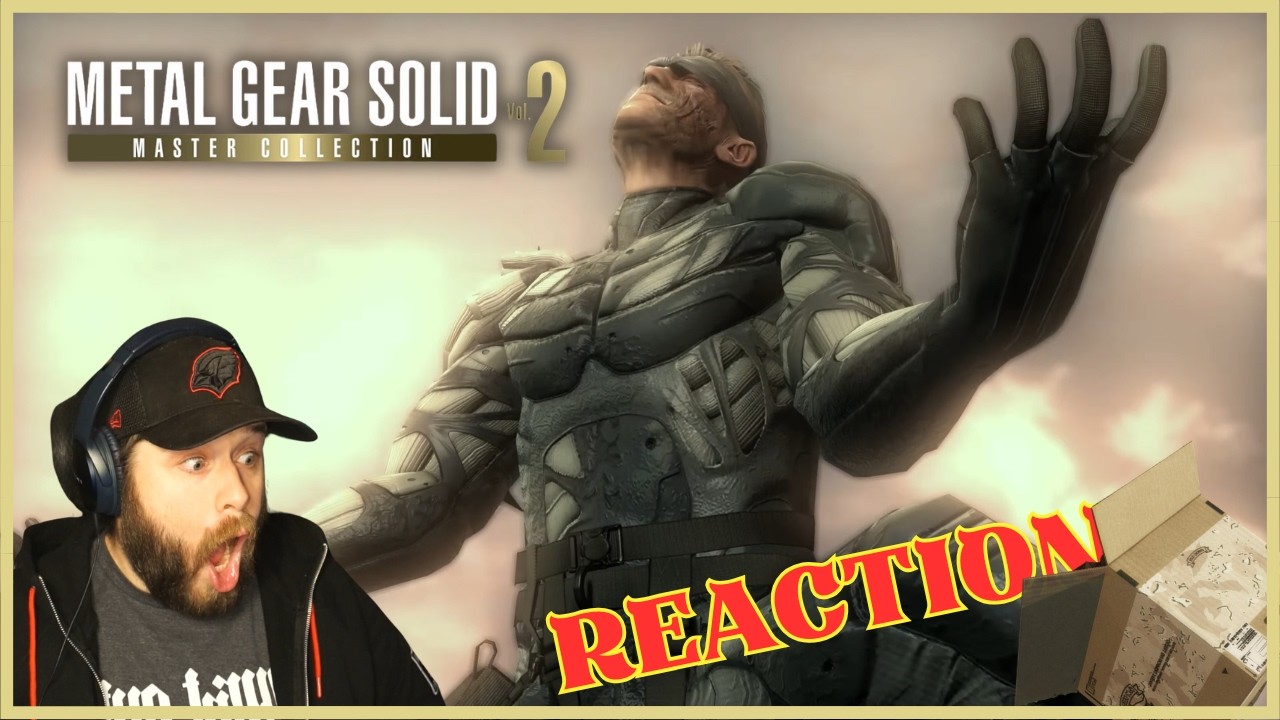 [РЕАКЦИЯ] MGS4 на ПК! | Трейлер State of Play Metal Gear Solid Master Collection Vol 2