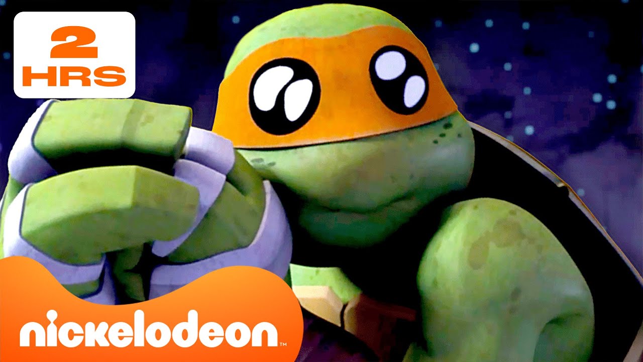 أطرف لحظات مايكي – ساعتان من الضحك! 🐢 | سلاحف النينجا المتحولة | Nickelodeon Arabia