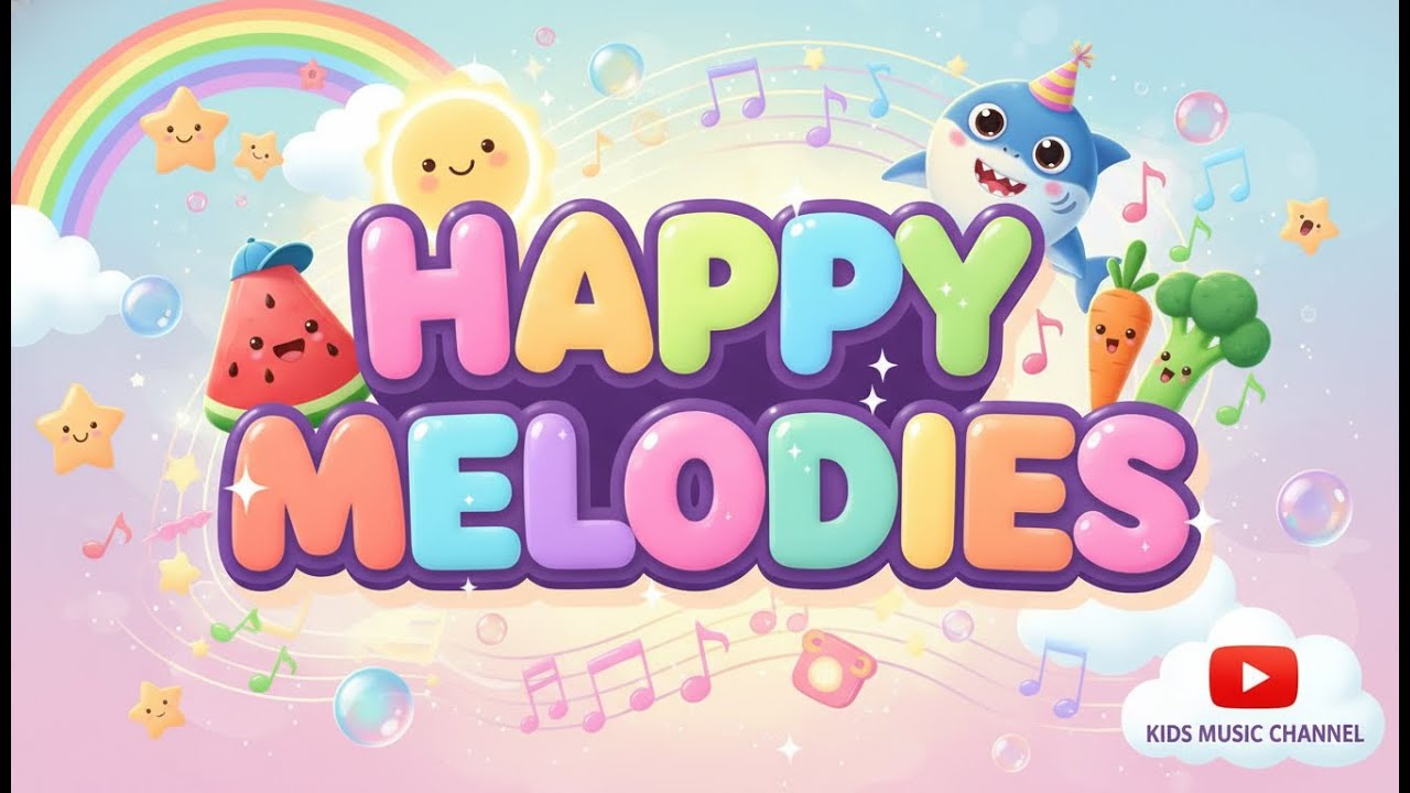 Happy Melodies: 20-Minute Toddler Music Mix | Sing, Dance & Learn